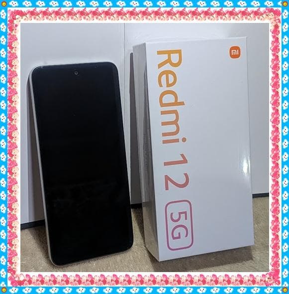 Xiaomi Redmi 12 5G 8GB 256GB　ポーラーシルバースマホ