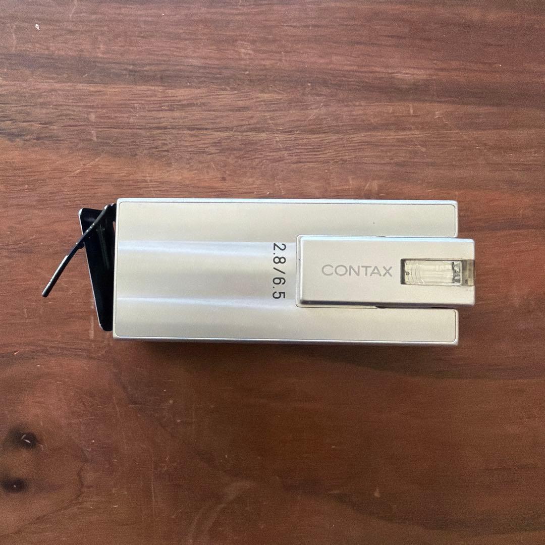 ［本体ジャンク品］contax i4r 充電器付き　カールツァイスレンズ搭載