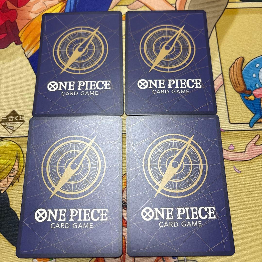 ロビン　パラレル　４枚セット