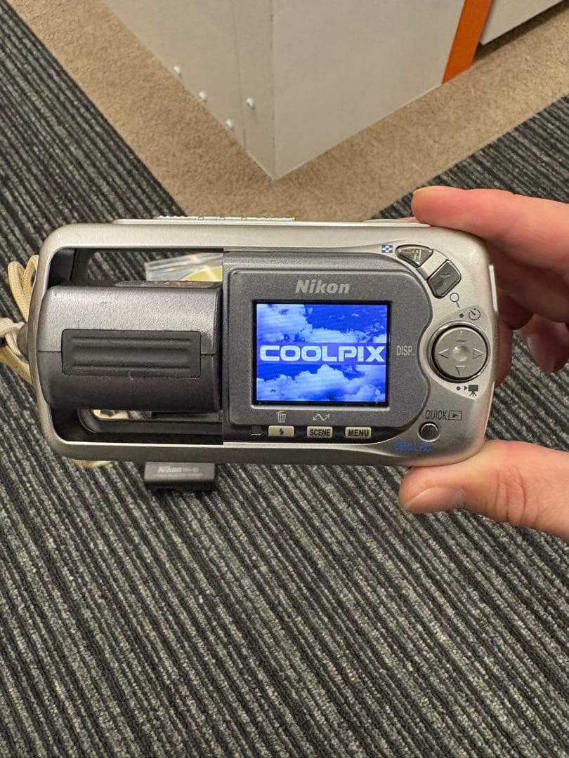 美品 名機 動作品 ニコン Nikon COOLPIX E3500 純正 付属品