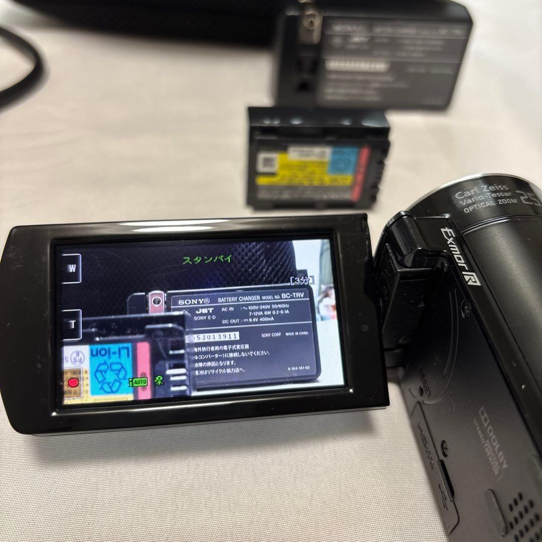 SONYデジタルHDビデオカメラ別売りアクセサリー付き