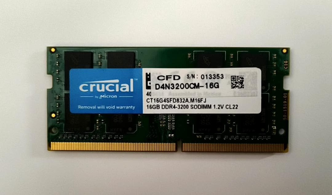CFD販売 メモリ16GB　／D4N3200CM-16G