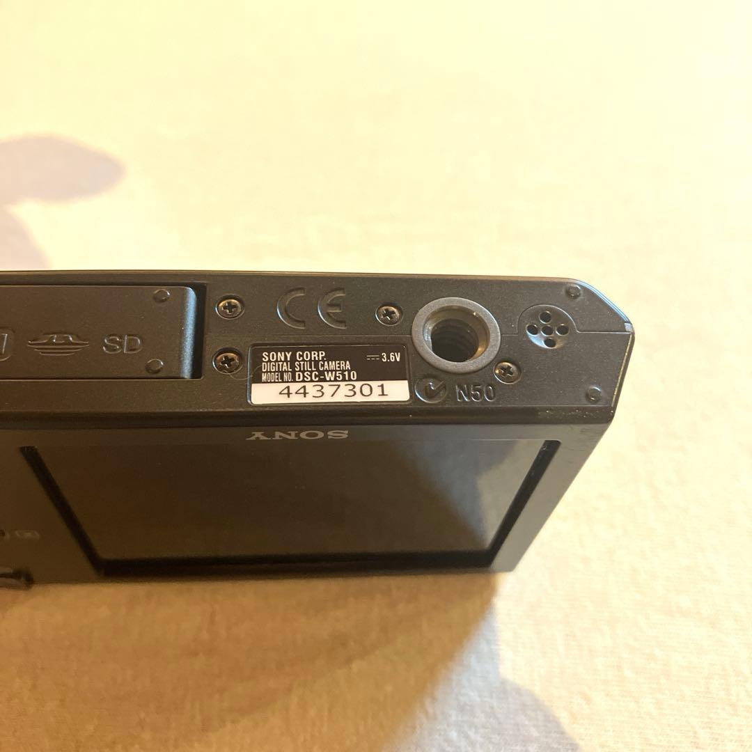 【希少/Y2K】SONY Cyber-shot W510✨エモい写り/動作確認済