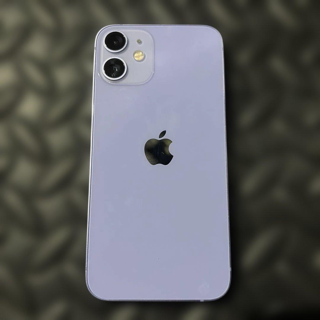 【中古品】 iPhone12 mini パープル 64GB SiMフリー