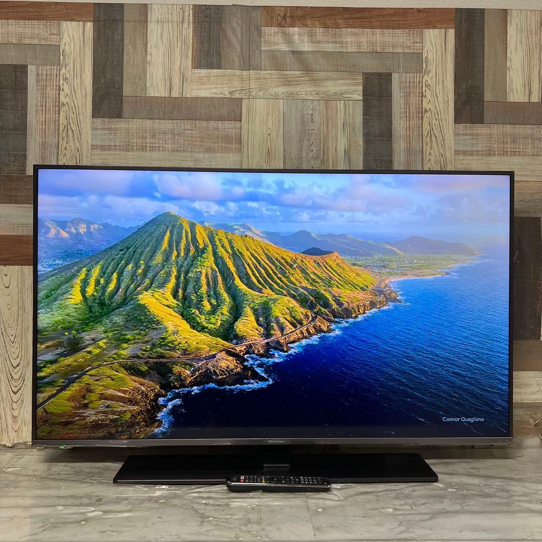 全国送料込❣️ハイセンス 50型4Kチューナー内蔵Netflix、YouTube◎