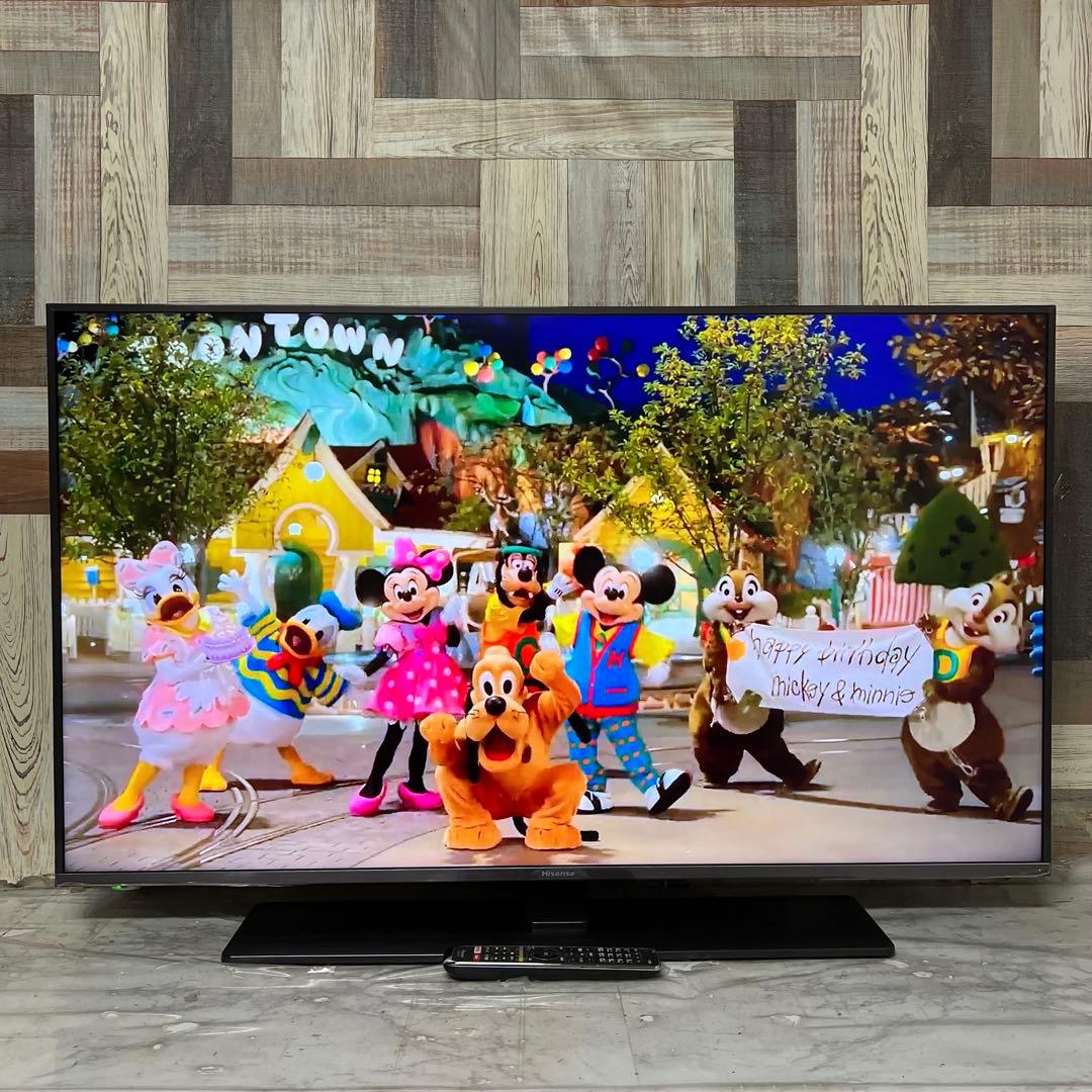 全国送料込❣️ハイセンス 50型4Kチューナー内蔵Netflix、YouTube◎