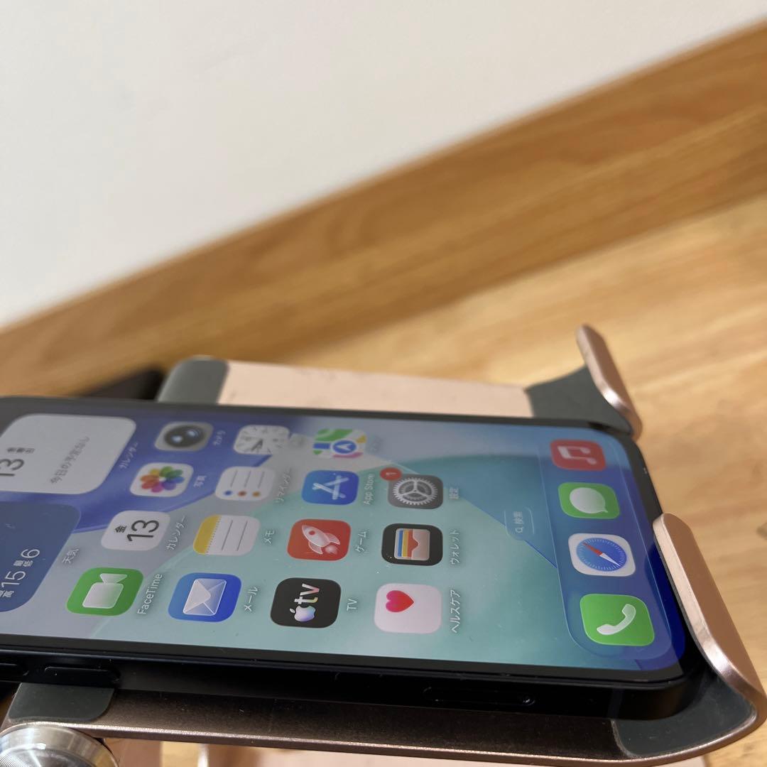 バッテリー新品100%！iPhone12 ブラック128GB SIMフリー