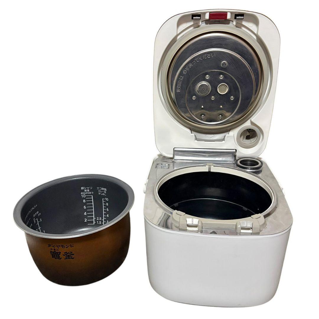 【美品】Panasonic SR-SPX187 炊飯器　ホワイト　動作確認済み
