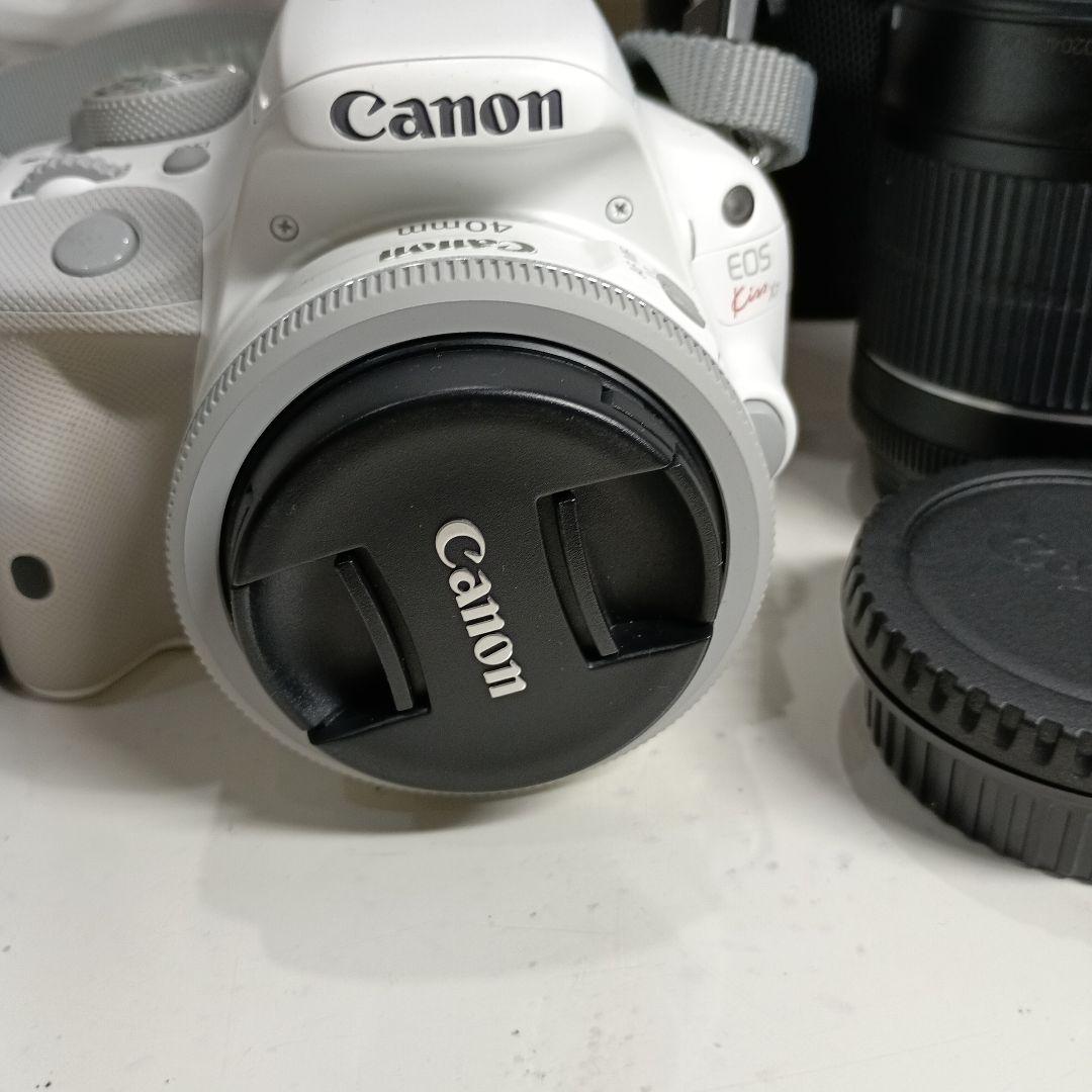 Canon EOS Kiss X7 ホワイト レンズ付き