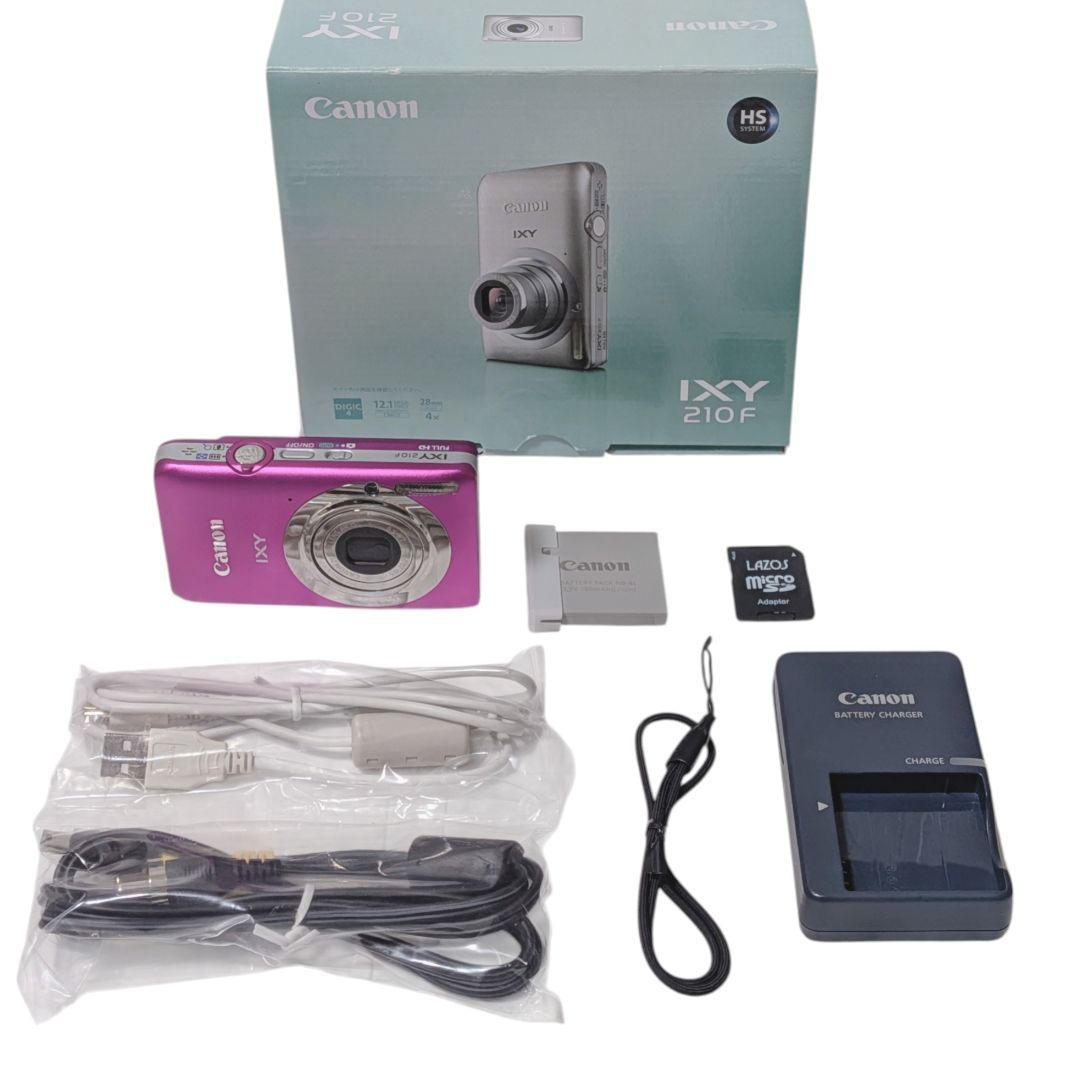 【極美品】CANON IXY210F キャノン イクシー ピンク コンデジ