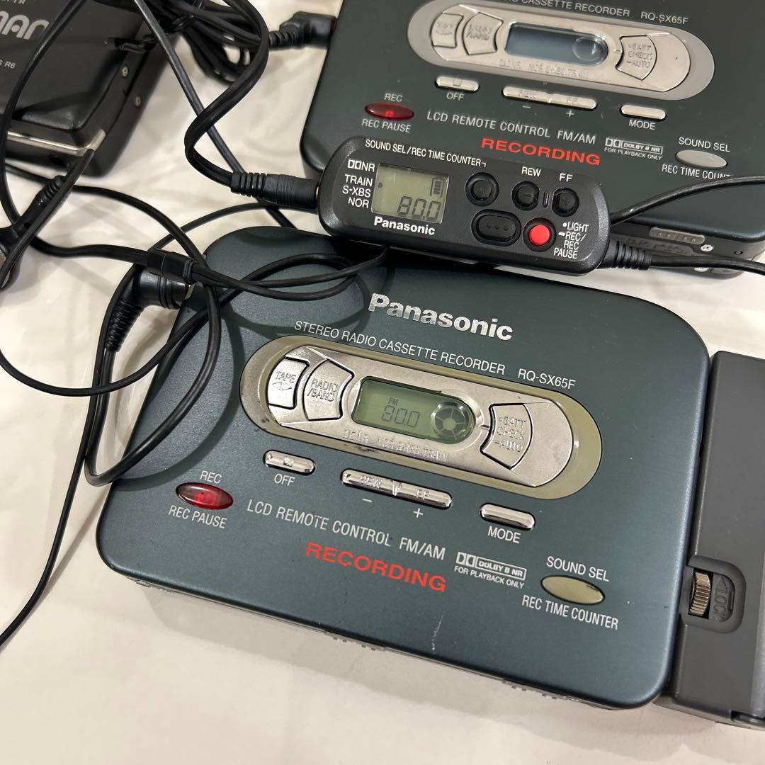 Panasonic RQ-SX65F SONYウォークマン　WM-EX606