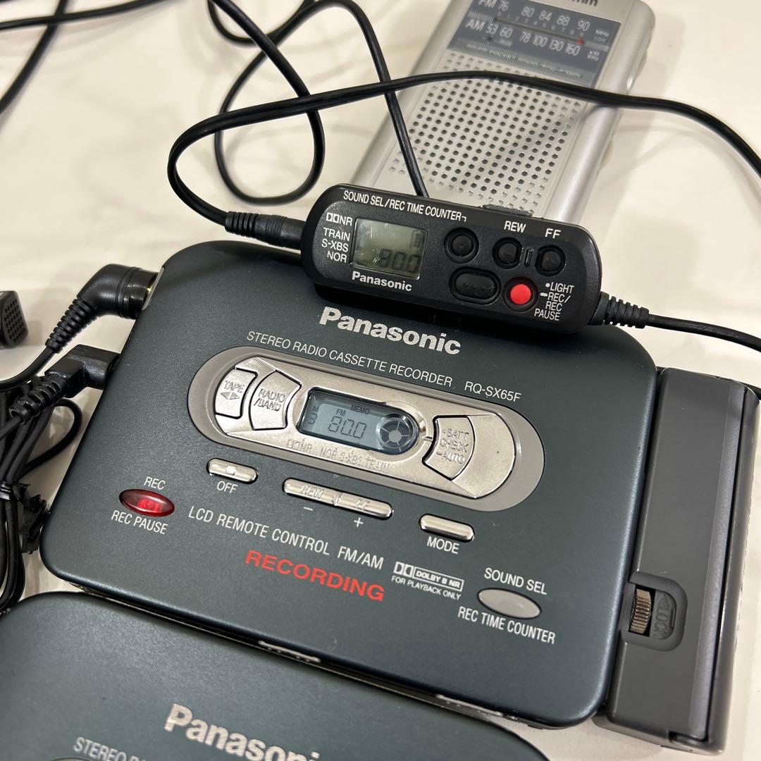 Panasonic RQ-SX65F SONYウォークマン　WM-EX606