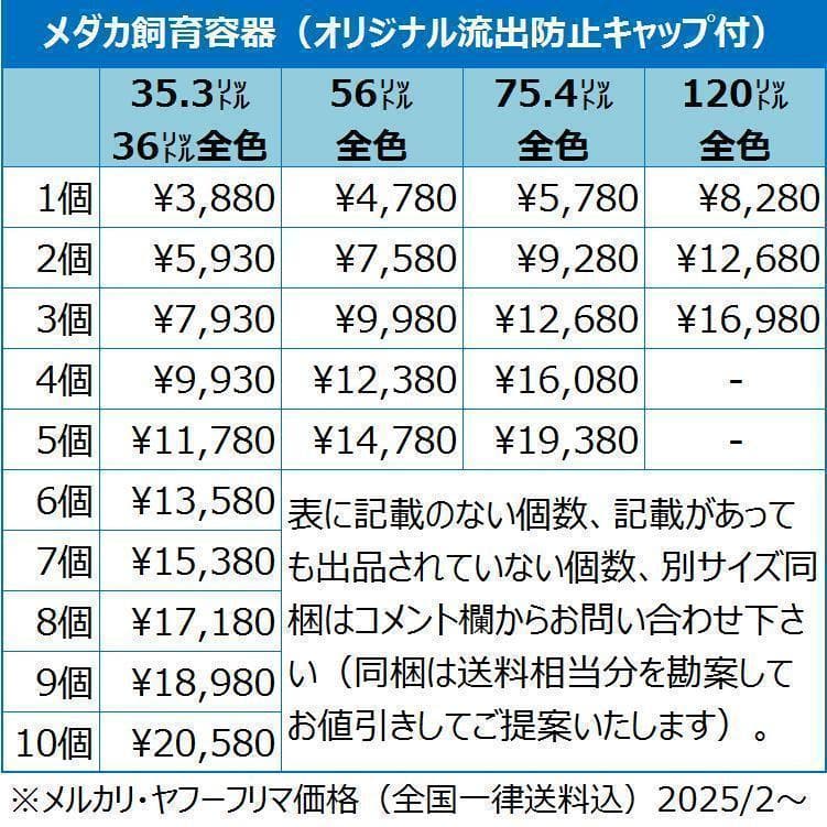 メダカ飼育ケース 36㍑x3個（4色あり）オーバーフロー付 金魚飼育ケース 睡蓮