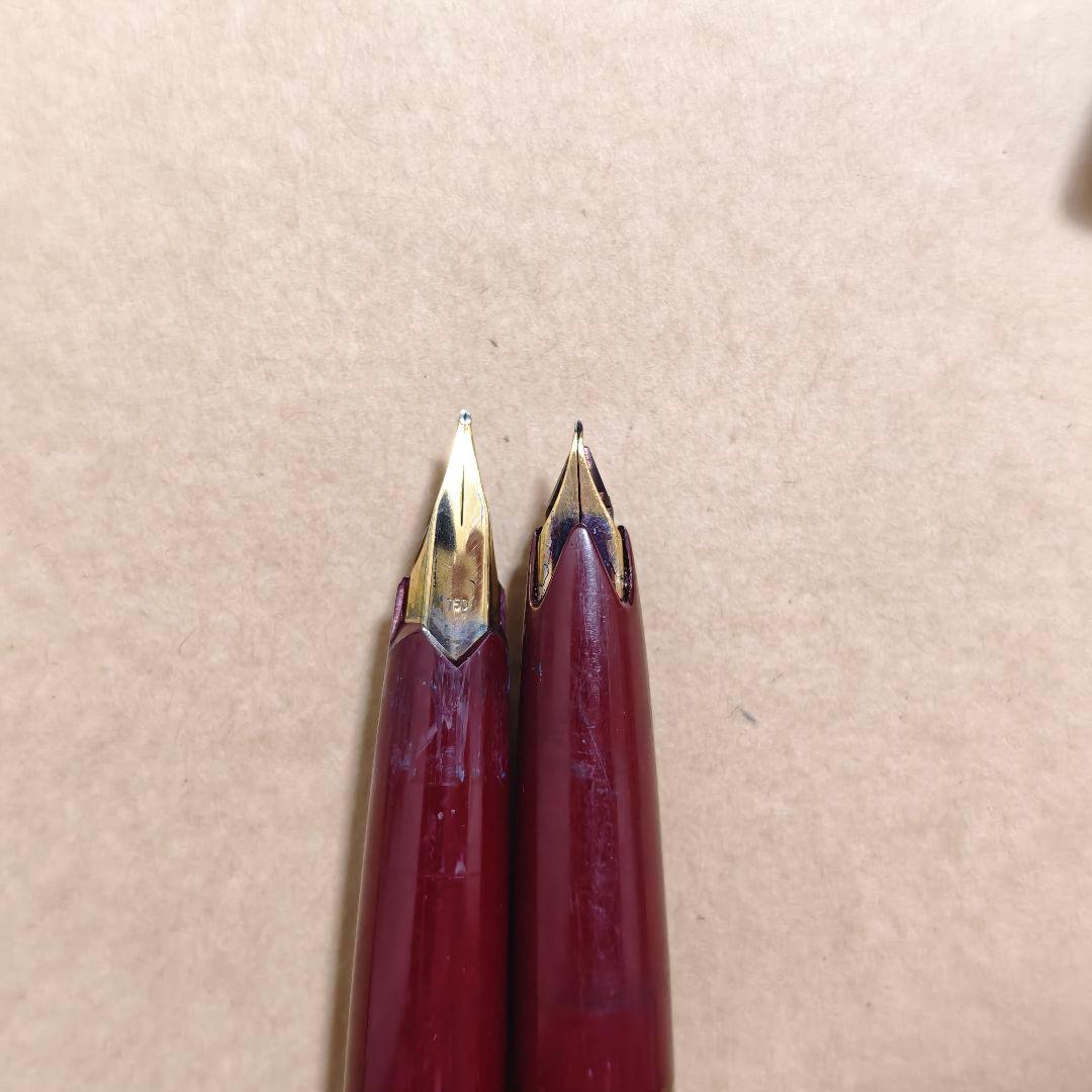 montblanc 18k 万年筆 2本 モンブラン