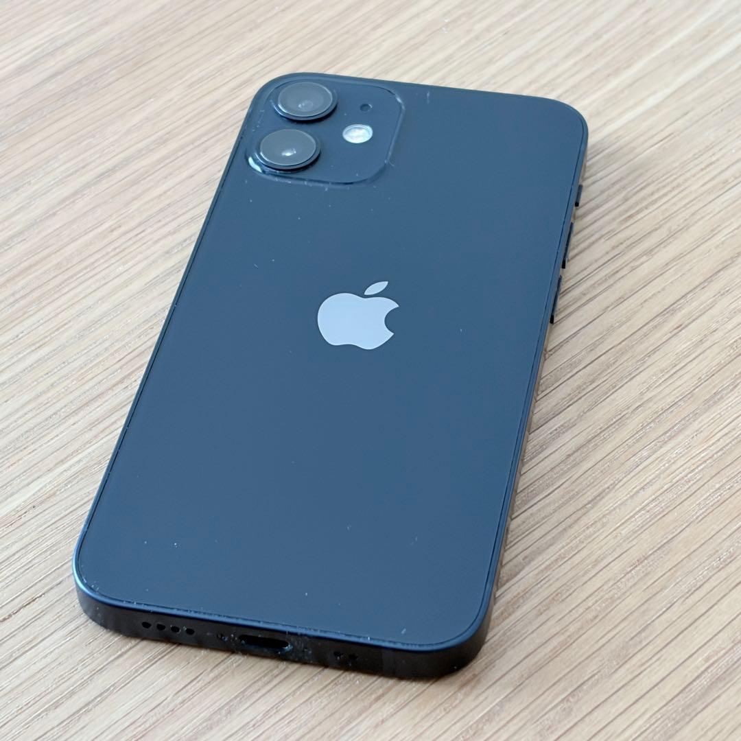 【超美品】iPhone12mini ブラック 128GB SIMフリー