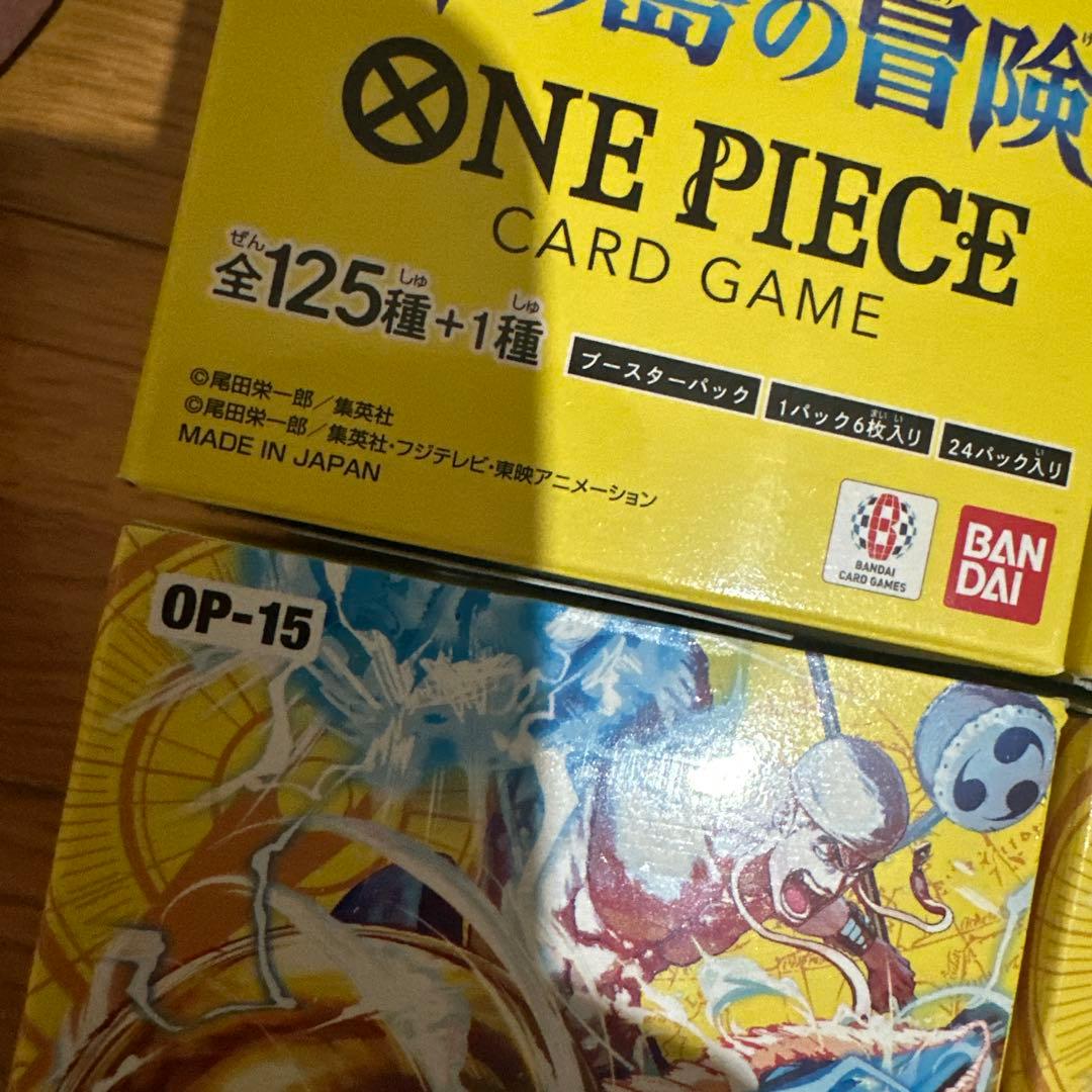 神の島の冒険 ONE PIECE CARD GAME OP-15 6個セット