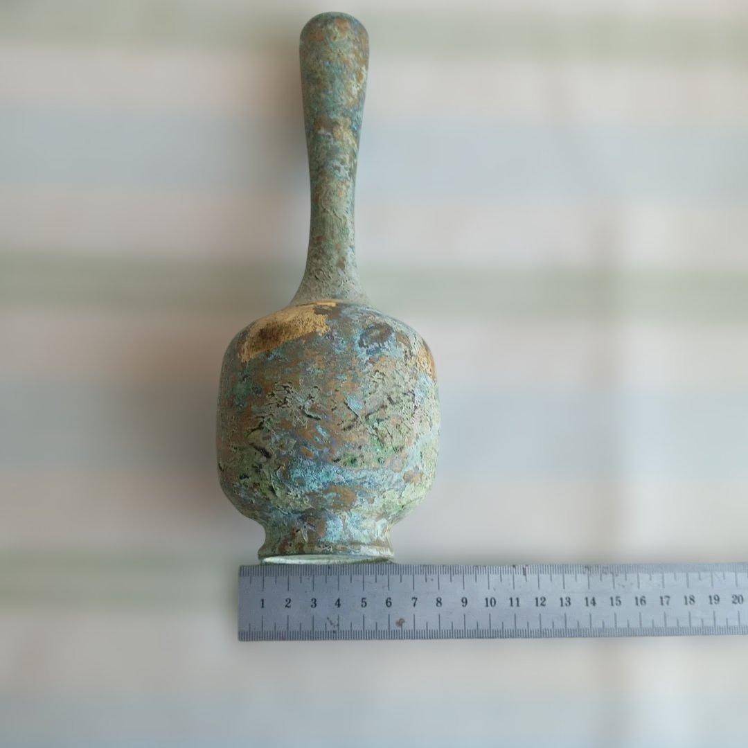 花瓶 純金箔青銅器