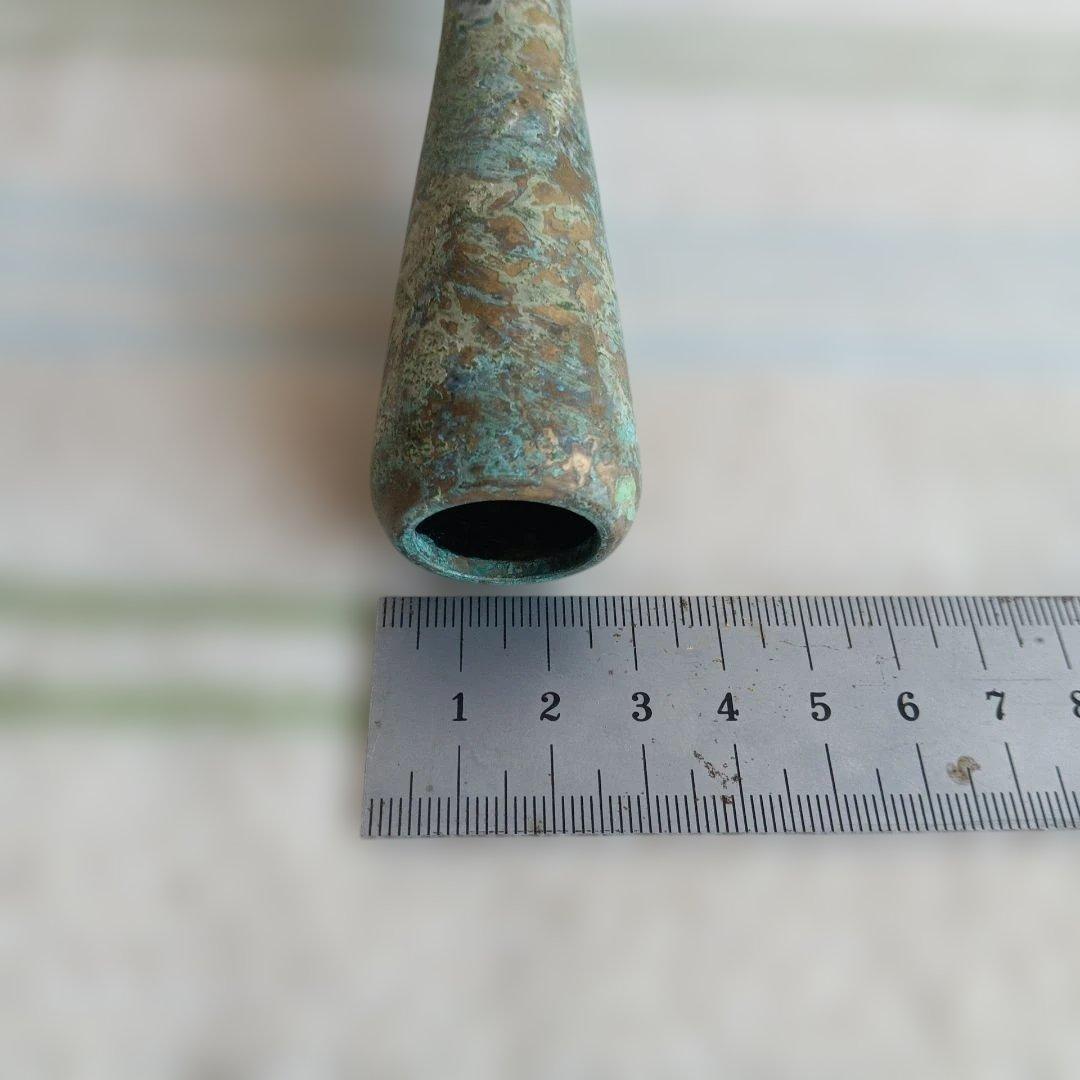 花瓶 純金箔青銅器