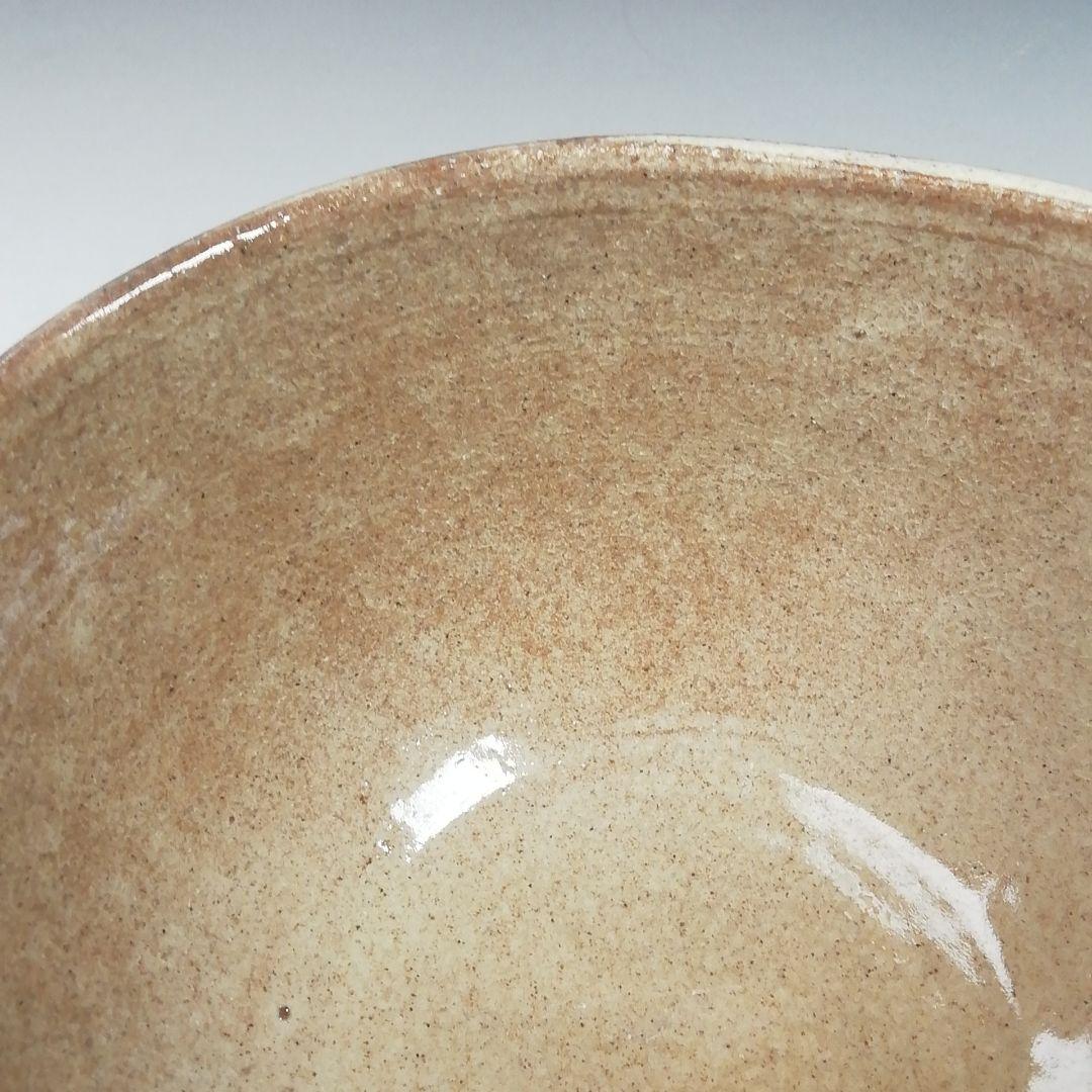 Ｗ２６４　茶碗　『萩焼』『俵　茶碗』『大野瑞峰 造』　共箱　抹茶碗　茶道具