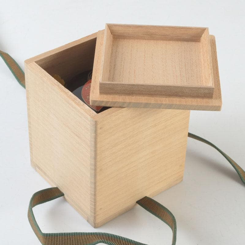 茶道具　輪島塗　前田光瑶作　扇面流し蒔絵　棗　共布共箱　V　A50