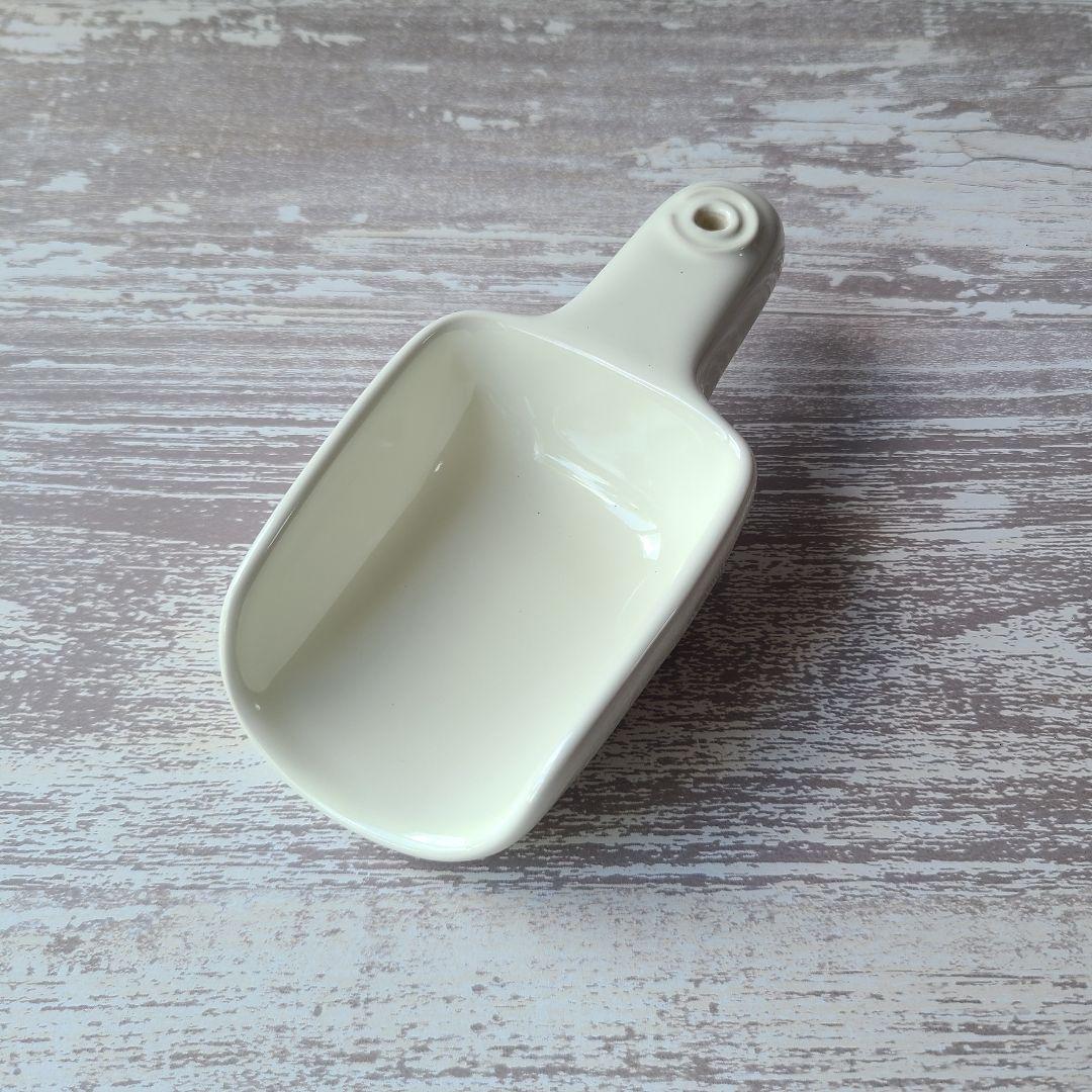 【美品】LE CREUSET ペットフード・コンテナー (スクープ付き)