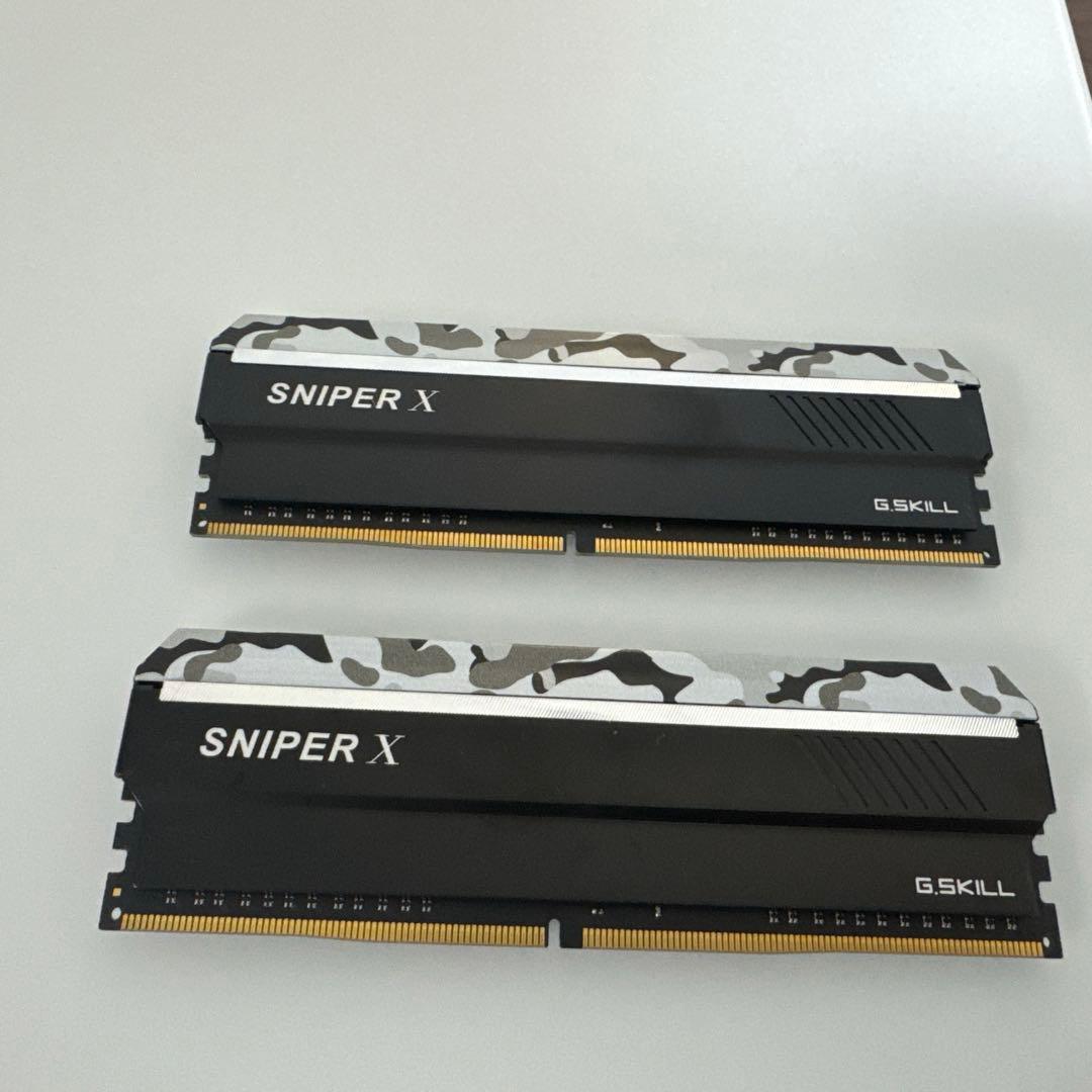 ［DDR4］G.SKILL SNIPER X 16GB 8GB x 2