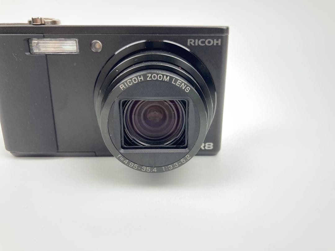 【極美品】RICOH デジカメ R8 ブラック R8BK