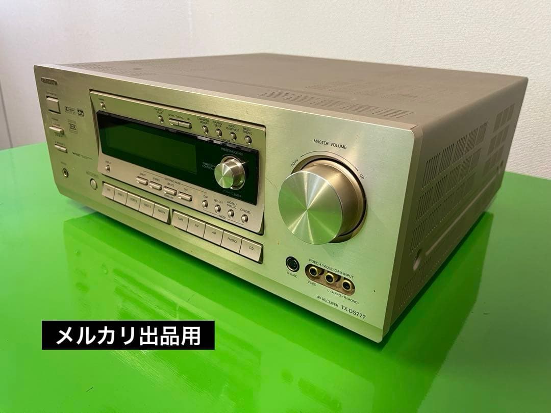 ONKYOオンキョー TX-DS777 オーディオアンプAV 99年ビンテージ