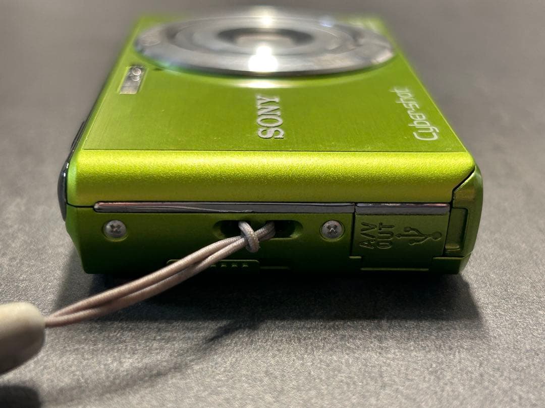 K*i様 SONY ソニー DSC-W530 グリーン 14.1 デジカメ 中古