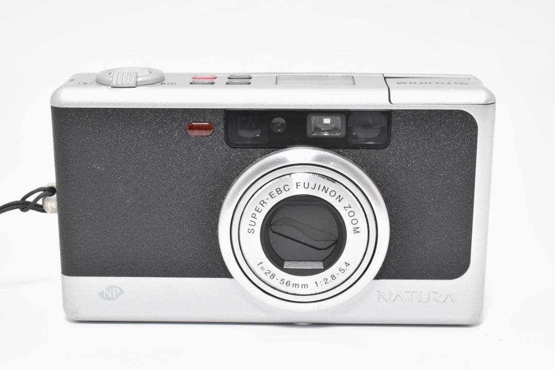 美品 FUJIFILM NATURA NS シルバー コンパクトフィルムカメラ