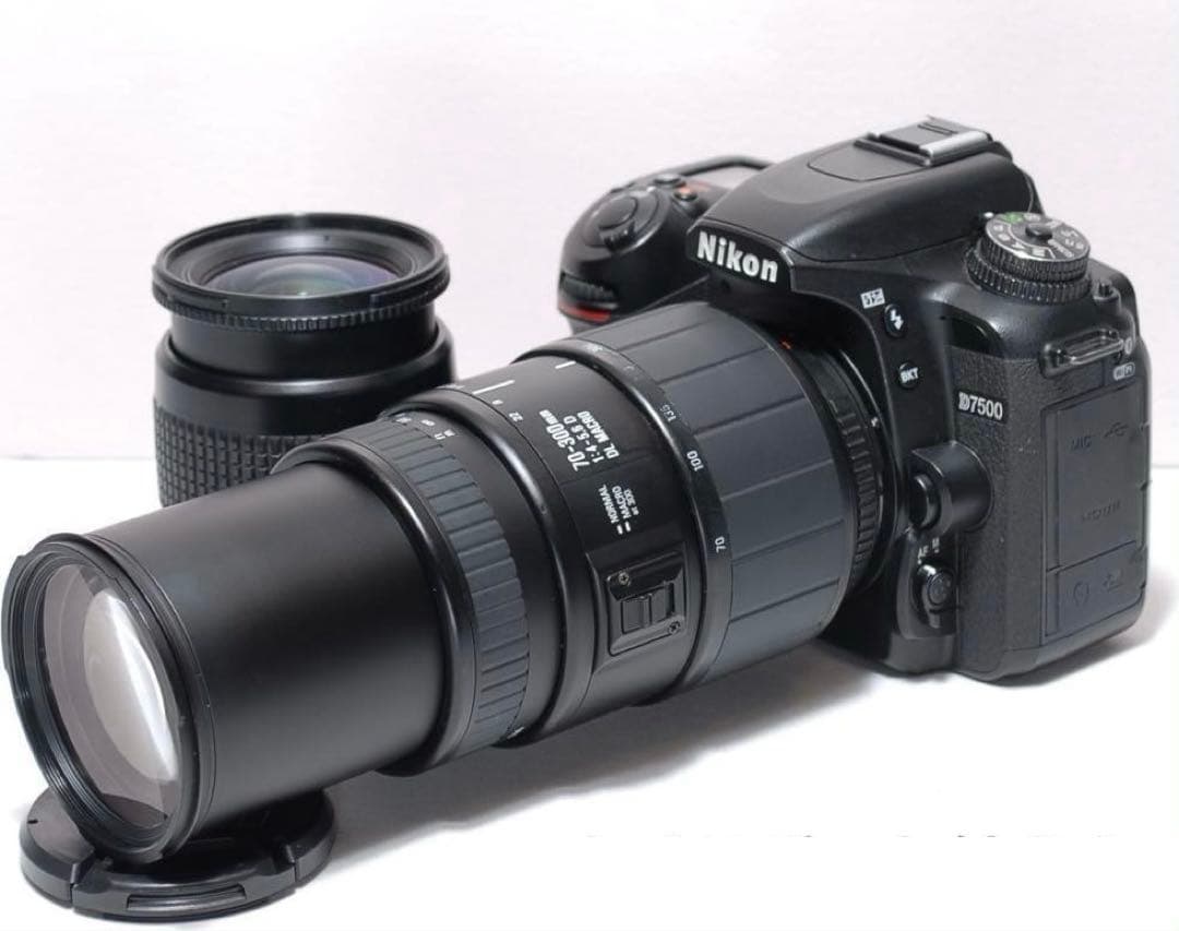 美品✨高速連写✨Nikon D7500✨Wi-Fi機能✨4K 動画✨ダブルレンズ
