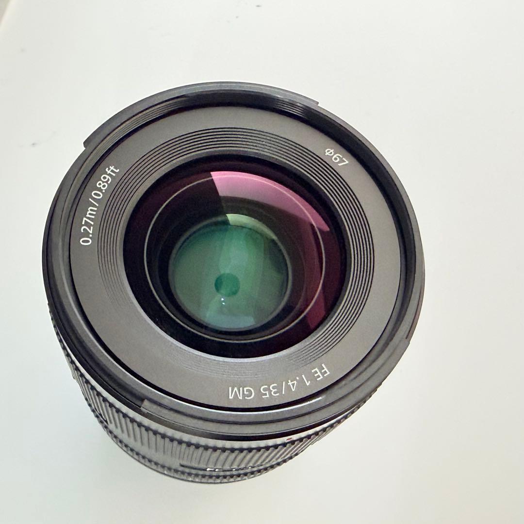 SONY FE 35mm F1.4 GM レンズ　eマウント　フルサイズ