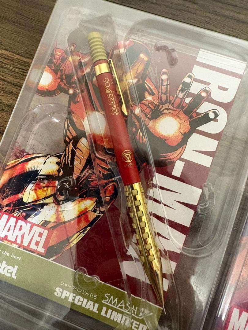 ぺんてる　スマッシュ　レア　廃盤　限定　marvelコラボ　コンプリートセット