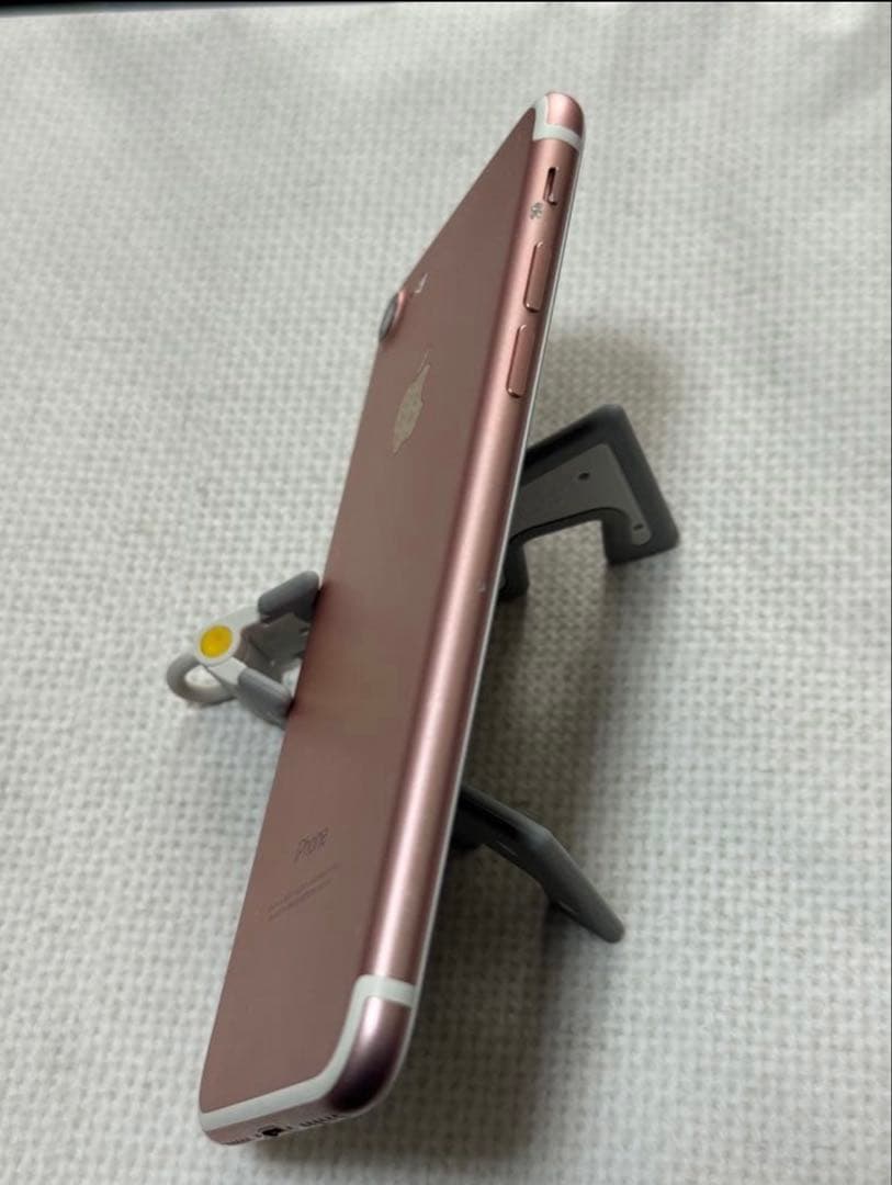 iPhone7 128GB ローズゴールド　超美品　バッテリー100%