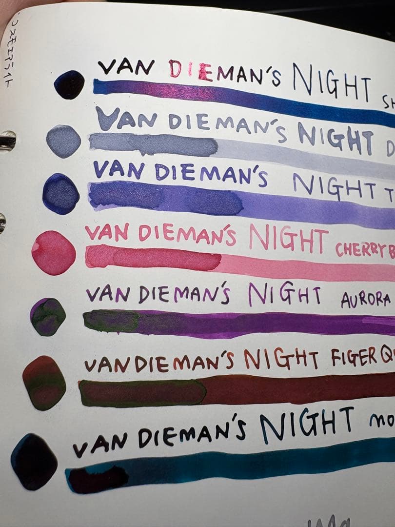 筆記具 Van Dieman's Ink