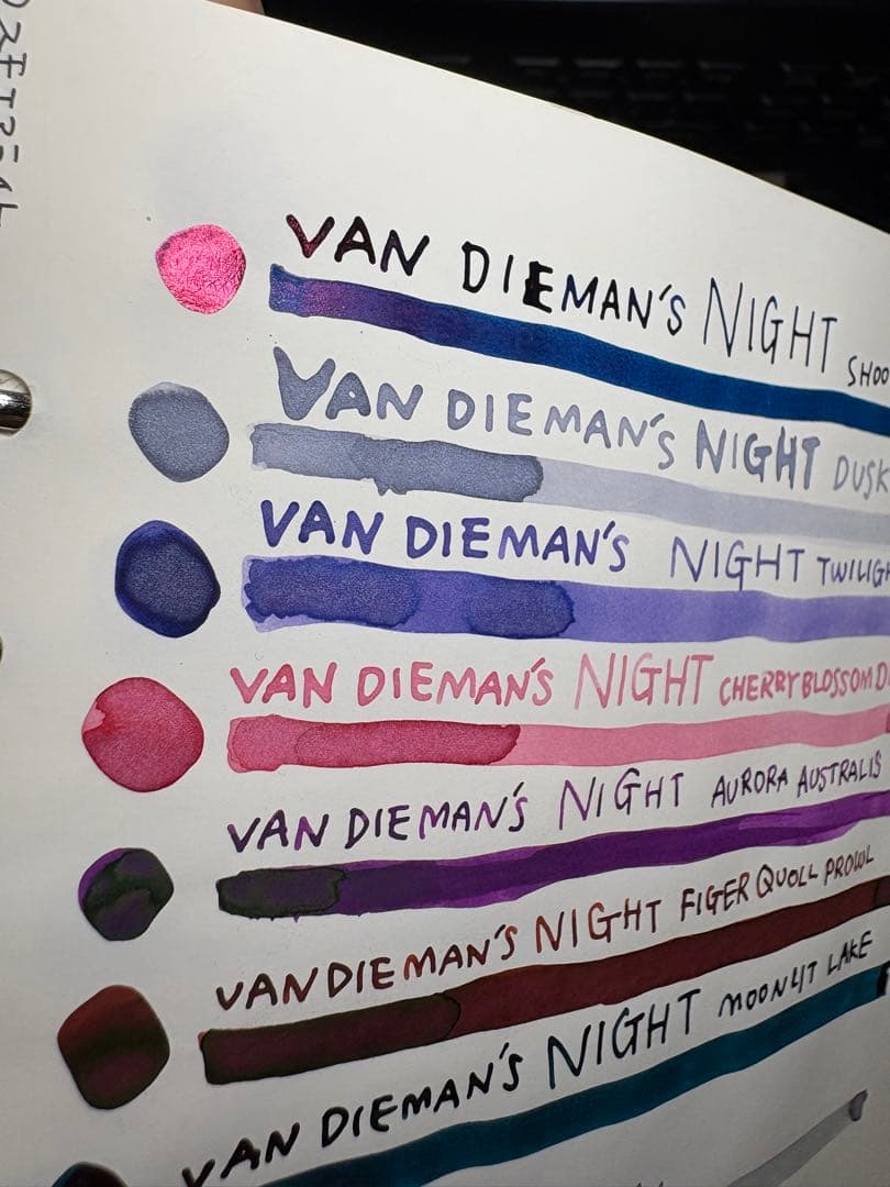 筆記具 Van Dieman's Ink