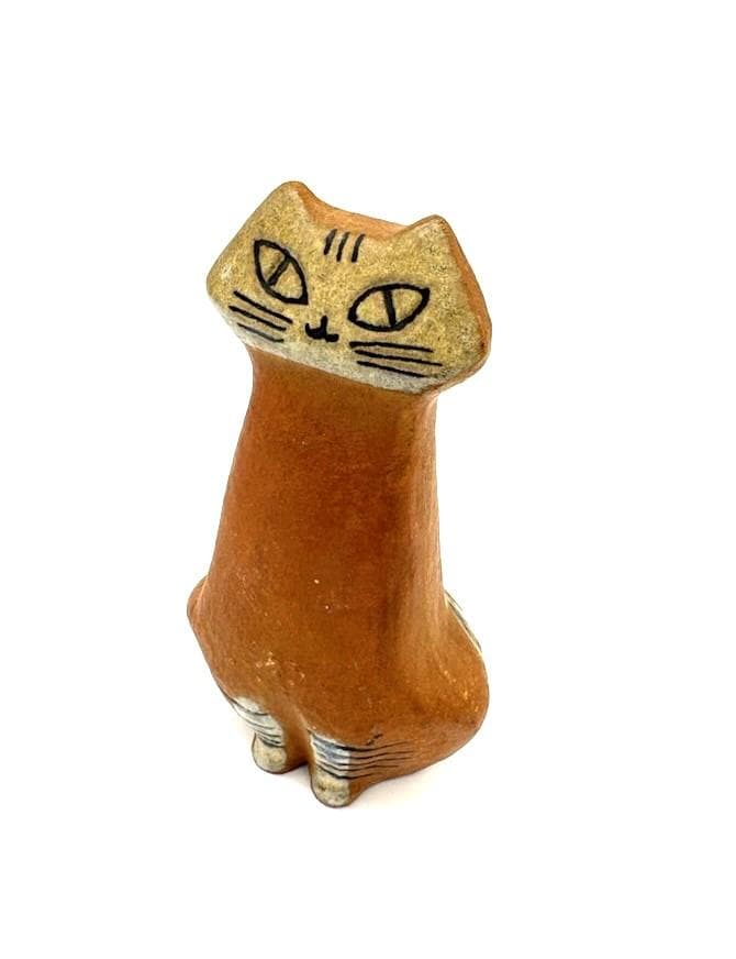 リサラーソン 猫 Lilla Zoo Siting Cat 陶器 ヴィンテージ
