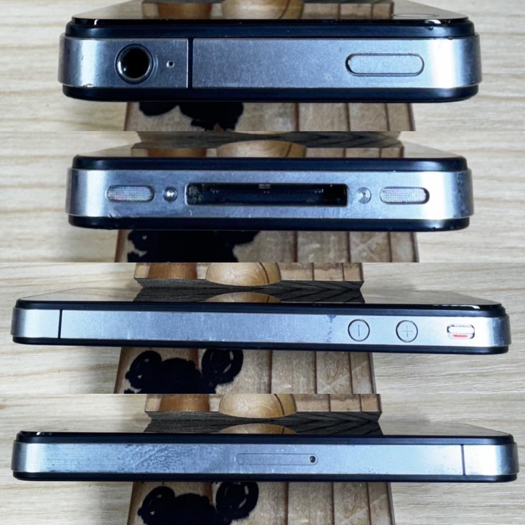 スマートフォン本体 w1 softbank iPhone4 32GB Black