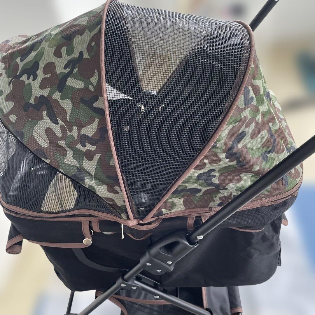 ペットキャリーカート 収納ポケット付き 小型犬 中型犬 猫 犬 カート 軽量