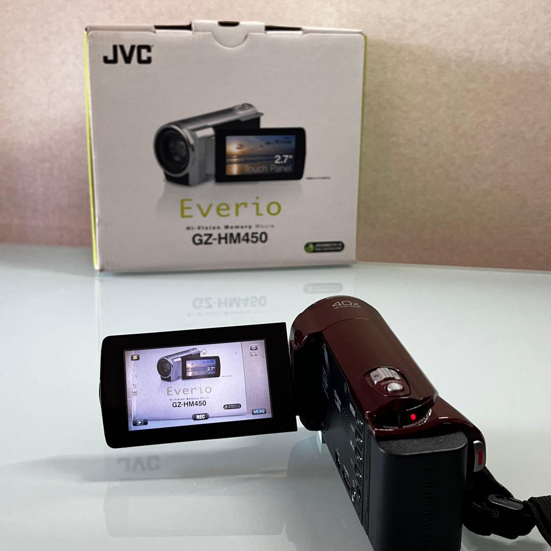 JVC Everio HD ビデオカメラ GZ-HM450