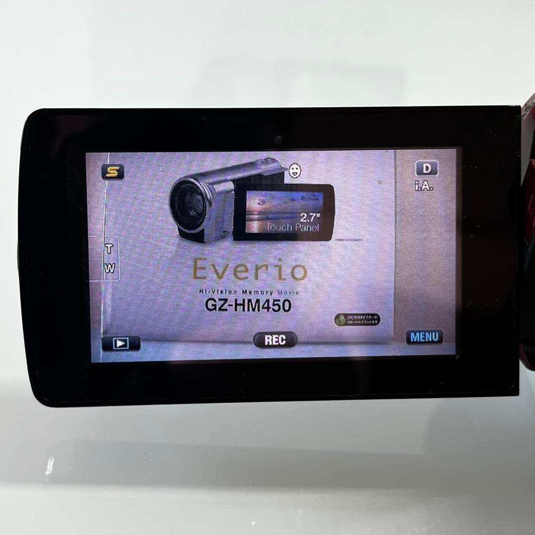 JVC Everio HD ビデオカメラ GZ-HM450