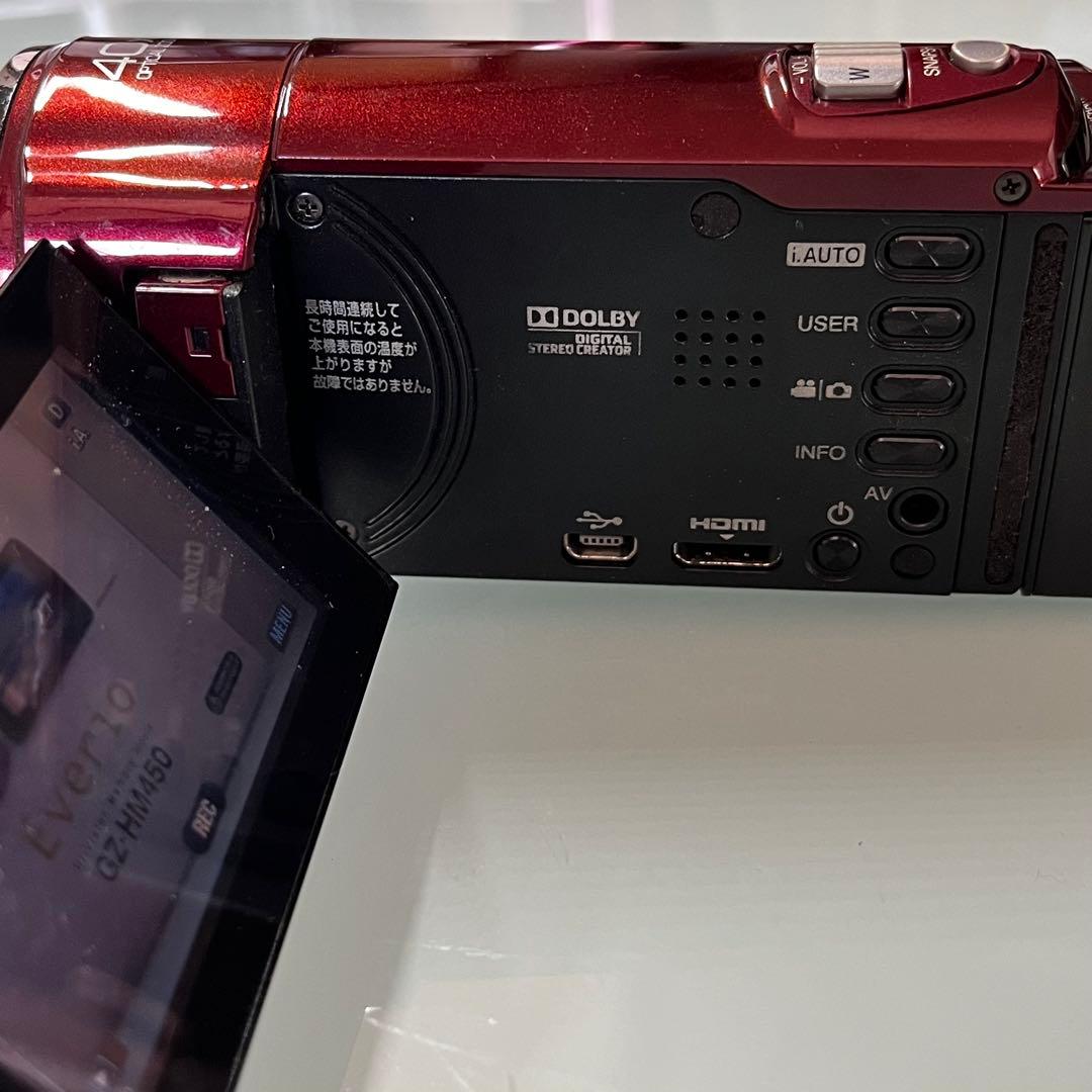 JVC Everio HD ビデオカメラ GZ-HM450