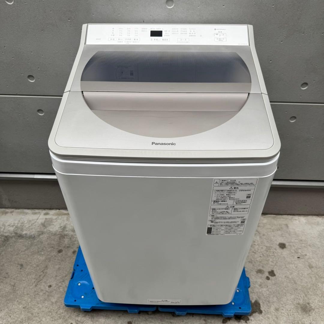 325⭐️2020年製美品★パナソニック洗濯機　10KG 大型大容量　インバーター