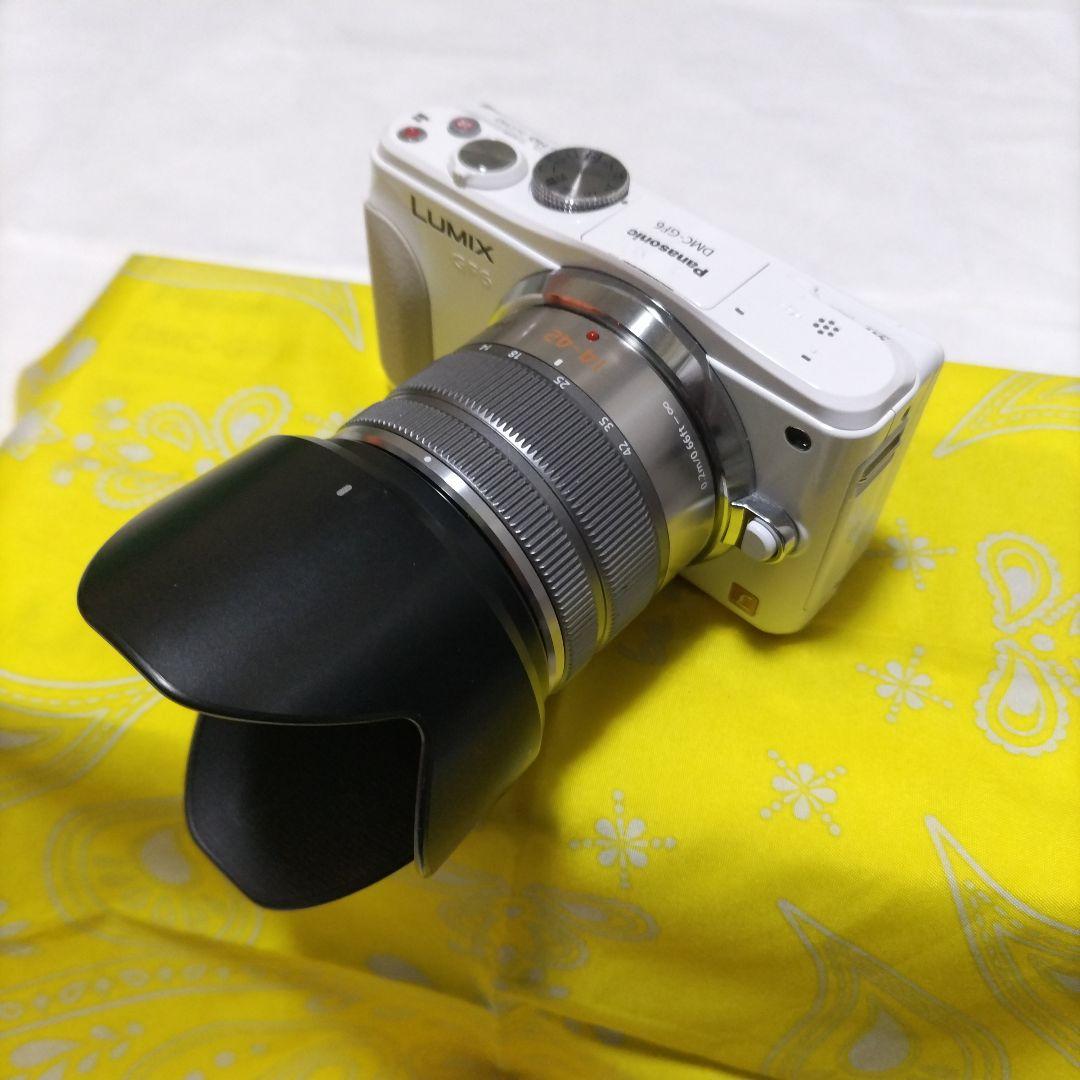 Panasonic LUMIX DMC-GF6W カメラ ダブルレンズキット