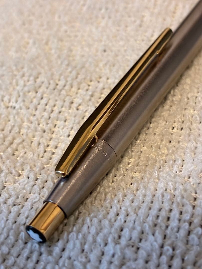 ◾️MONT BLANC モンブラン◾️ノブレス ノック式ボールペン◾️シルバー ◾️