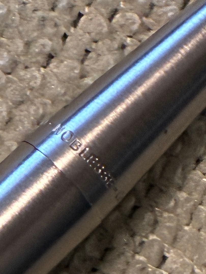 ◾️MONT BLANC モンブラン◾️ノブレス ノック式ボールペン◾️シルバー ◾️