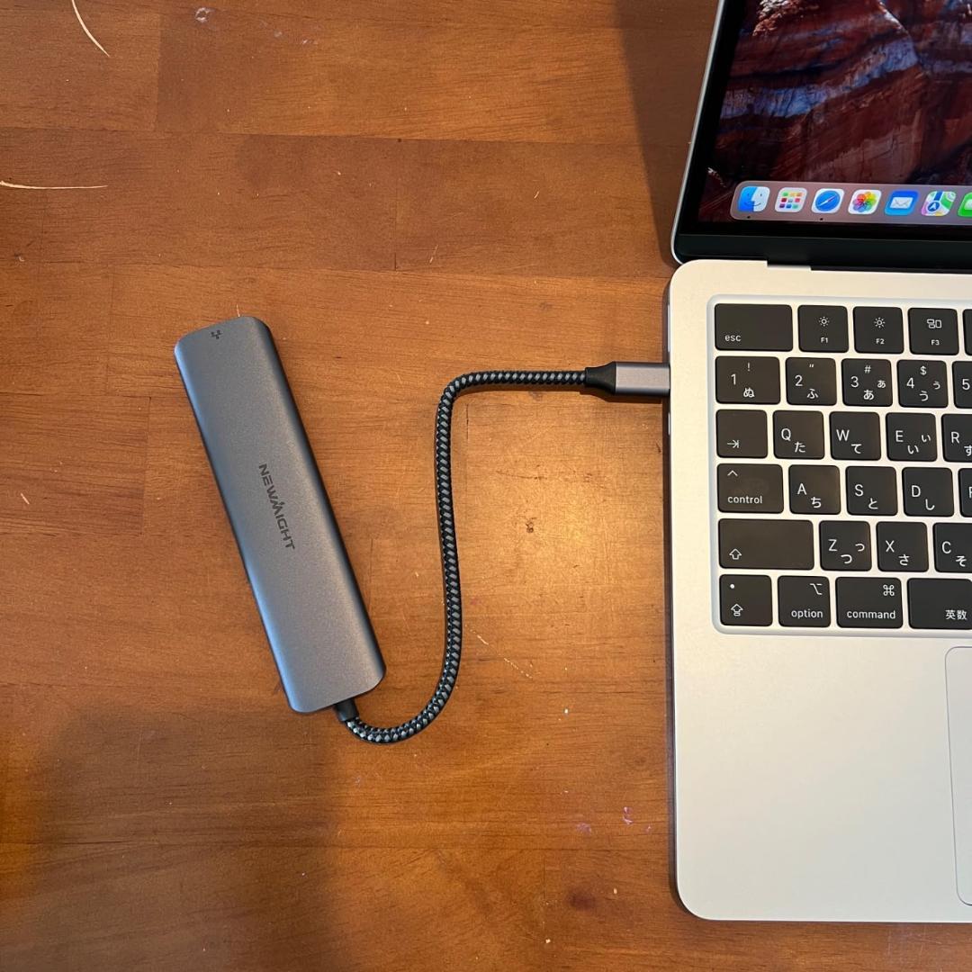 USB C ハブ 7-in-1アダプタ lan hdmi type-c ドッキp