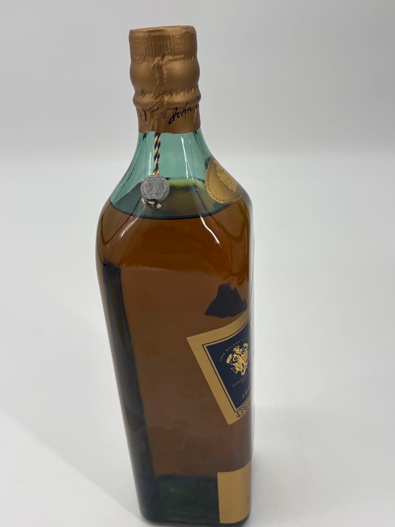 未開栓 ジョニーウォーカーブルーラベル 旧ボトル ウイスキー 750ml
