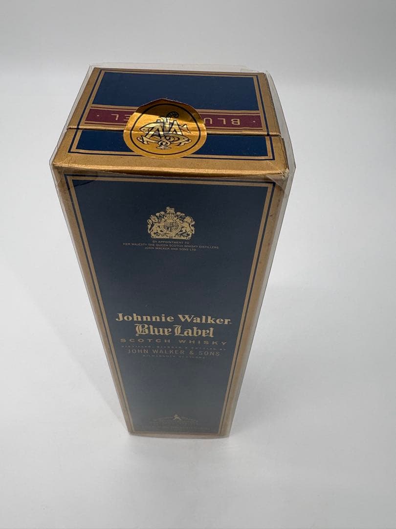 未開栓 ジョニーウォーカーブルーラベル 旧ボトル ウイスキー 750ml