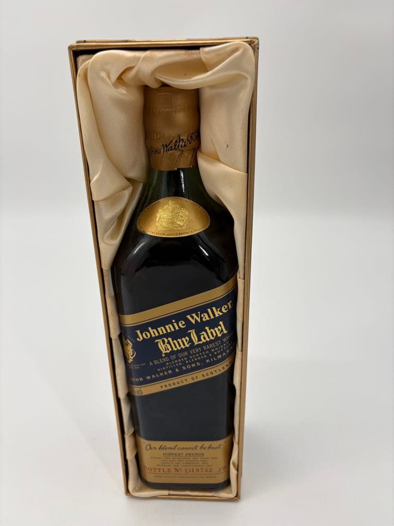未開栓 ジョニーウォーカーブルーラベル 旧ボトル ウイスキー 750ml
